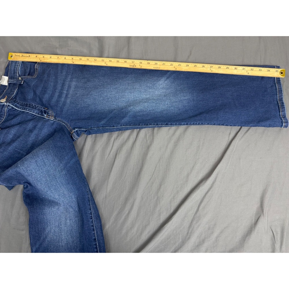 Banana Republic Womens Bootcut High-Rise Cropped Jeans Blue Size 29/8 ~31x26 - Picture 7 of 16